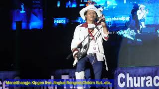 Jingkal Bongnoi Live  ManeiThangja Kuki  Chavang KUT [upl. by Madda312]