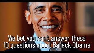 A quiz about Barack Obama [upl. by Evannia47]