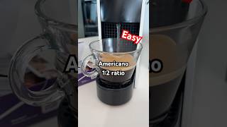 Easy Americano recipe for Nespresso Essenza Mini recipe coffee [upl. by Noakes406]