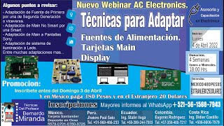 Técnicas para Adaptar Fuentes de Alimentacion Tarjetas Main o Display [upl. by Quinton]