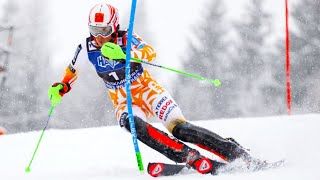 Petra VLHOVA  Winner  Slalom Run 2  Kranjska Gora SLO  2024 [upl. by Ellene36]