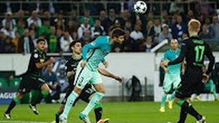 Borussia Moenchengladbach vs Barcelona 12 Goals amp Highlights 28092016 [upl. by Chon161]