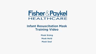 Infant Resuscitation Mask Training Video  FampP Healthcare [upl. by Aan]