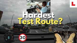 HARDEST Test Route in HENDON [upl. by Selway]