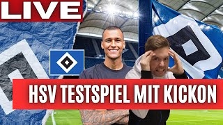 HSV Testspiel gegen SV DrochtersenAssel LIVE Kommentar mit KickON [upl. by Lahcim645]