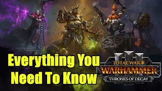 NEWS  Thrones of Decay  Everything You Need To Know  Total War Warhammer 3 [upl. by Lohse]