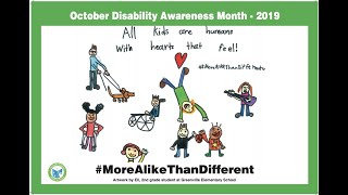 Disability Awareness Poster Contest Finalists [upl. by Ailemor876]