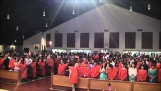 Confirmation procession at Divine Mercy of Our Lord Catholic Church [upl. by Suicul]