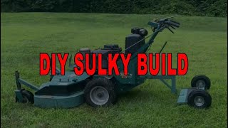 DIY Lawnmower Sulky Build [upl. by Luy]