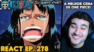 EU QUERO VIVER 😭😭 React One Piece EP 278 [upl. by Nawrocki]