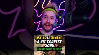 Asking AI To Make A Hit Country Song Called Jalapeener Pepper [upl. by Newcomer]