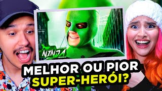 Melhor superherói “Eu Não Sei Voar  Libélula SuperHerói O Filme  Ninja” [upl. by Ahsikar204]