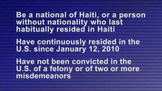 Haitian TPS How to Register USCIS [upl. by Gawen427]