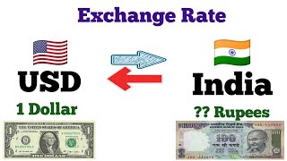 What is the rate of 1 Dollar in Indian Rupees Dollar rate in Indian Rupees  Dollar to Rupees [upl. by Lirret]