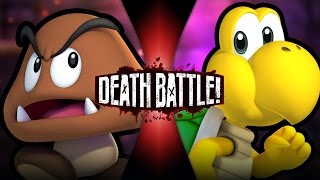 Goomba VS Koopa  DEATH BATTLE [upl. by Ynney]