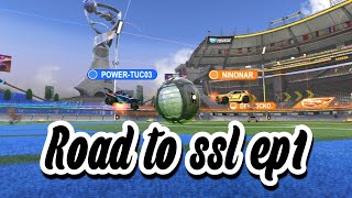 Road to ssl 2v2 rocket league EP1 [upl. by Martijn418]