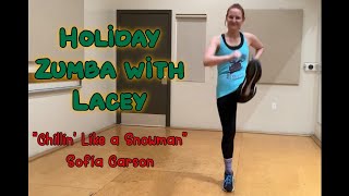 25 Days of Holiday Zumba quotChillin Like a Snowmanquot by Sofia Carson [upl. by Bev]