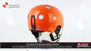 POC RECEPTOR BUG ADJUSTABLE SKIHELM [upl. by Elatnahc603]