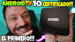 El PRIMER TV BOX con Android TV 10 CERTIFICADO ► Actualización Mecool KM3 [upl. by Holds]