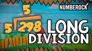 Long Division Song  1DIgit Divisors  3rd Grade amp 4th Grade [upl. by Atteugram]