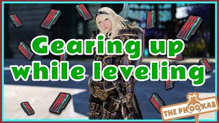 How to gear your jobs in FFXIV while leveling [upl. by Gabbey801]