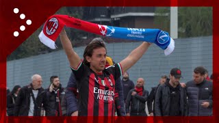 MilanNapoli attesa per il match di Champions League larrivo tifosi al Meazza [upl. by Ellenwahs]