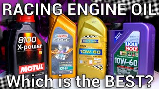 Which is the best RACING ENGINE OIL  Motul vs Liqui Moly vs Castrol vs Ravenol  REVIEW amp TEST [upl. by Casteel]