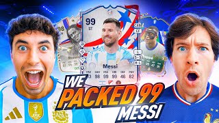 GREATEST FC24 PACK OPENING EVER 99 MESSI [upl. by Britton]