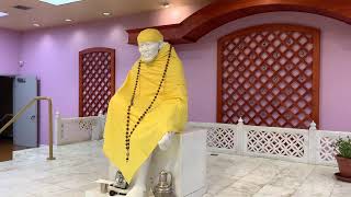 Shirdi Sai Parivaar Milpitas California USA  Main Hall Live Darshan [upl. by Nirol]