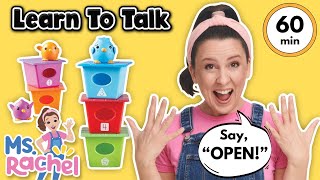 Learn To Talk with Ms Rachel  Toddler Learning Video  Learn Colors Numbers Emotions amp Feelings [upl. by Nrevel421]