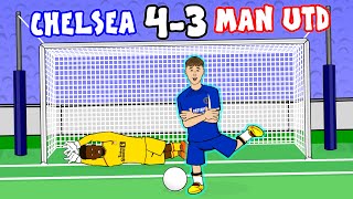 🥶43 CHELSEA vs MAN UTD🥶 Cole Palmer Hattrick Goals EPL Highlights [upl. by Yelrebmyk207]