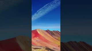 Vinicunca Rainbow Mountain in Peru [upl. by Anoynek]