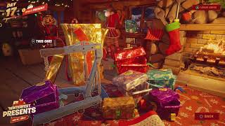 Last present Fortnite Winterfest  Its a glitch [upl. by Inverson595]