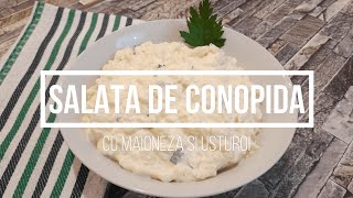 Salata de Conopida cu Maioneza si Usturoi  Reteta simpla si rapida de salata cu conopida [upl. by Atimed129]