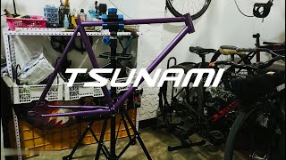 TSUNAMI BACK TO THE STREETCUSTOM FIXED GEAR BUILD [upl. by Evot579]