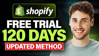 ✅ GET SHOPIFY FREE TRIAL 120 DAYS UPDATED 2024 [upl. by Ssew491]