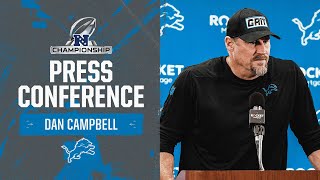 Dan Campbell Press Conference  Jan 25 2024 [upl. by Schnur]