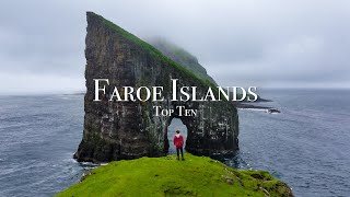 Top 10 Places To Visit In The Faroe Islands  Travel Guide [upl. by Dorthy181]