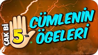 Cümlenin Ögeleri 🖐🏻 5 Dakikada Net Artırma Garantili [upl. by Wrennie]