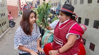 Doña Rosa Spiritual cleansing for bad energy limpia spiritual in Cuenca Ecuador for ASMR [upl. by Adlin1]