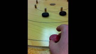 Crokinole Trick Shot  Squeeze Theorem [upl. by Struve951]