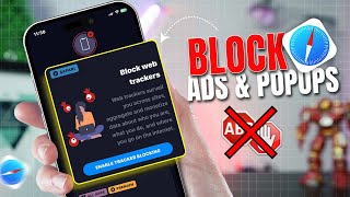 How To Block Ads amp PopUps on iPhone Using Safari  Turn on Ad Blocker on Safari Browser [upl. by Batista]