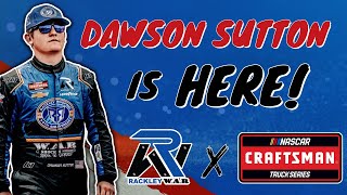 Ty Dillon Out Dawson Sutton In at Rackley WAR  NASCAR Truck Series News [upl. by Gitlow99]