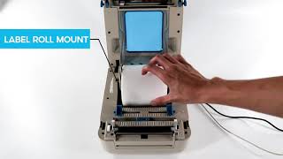 XPrinter XP 490B Thermal Printer  How to use Thermal Printer [upl. by Faline]