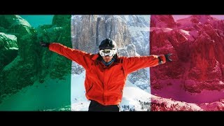 SKIING IN ITALY Alta Badia BEST OF  CINEMATIC VIDEO [upl. by Nomzaj]