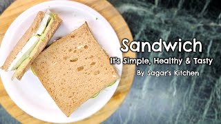 Best Sandwich for Breakfast with Protein  By Sagars Kitchen [upl. by Eidualc43]