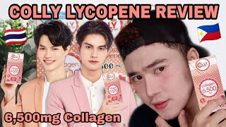 COLLY PLUS LYCOPENE REVIEW 🇹🇭 6500mg Collagen  Philippines [upl. by Einram575]