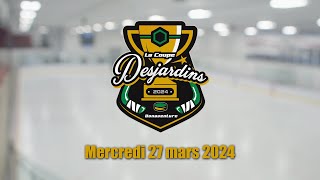 Coupe Desjardins à Bonaventure Mercredi 27 mars 2024 [upl. by Cornelie]