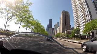 Motorcycle Commute to Work in Chicago [upl. by Rosita828]