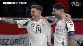 Dominik Szoboszlai Goal  Hungary vs Kosovo 20 Goals ResultsExtended Highlights Friendly Match [upl. by Esinek254]